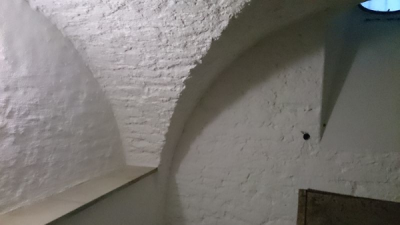 Restaurierung des Gewölbes aus Naturstein