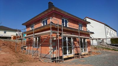Rohbau Einfamilienhaus