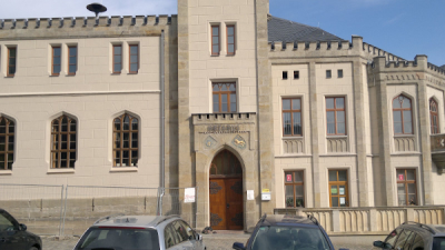 historische Fassade Rathaus Leutenberg