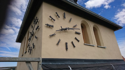 Sanierung Kirchturm-Uhr